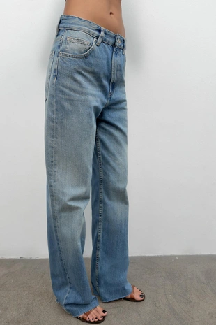 Джинсы Trf  с высокой посадкой- Заказать в России