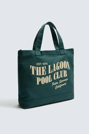 Сумка-шопер из ткани- Заказать в России