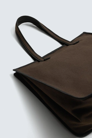 Сумка-шопер из ткани- Заказать в России