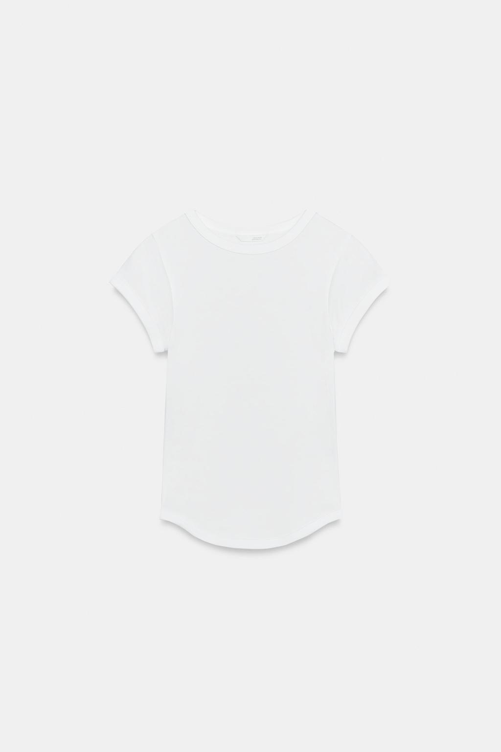 ФУТБОЛКА В РУБЧИК С КОРОТКИМИ РУКАВАМИ