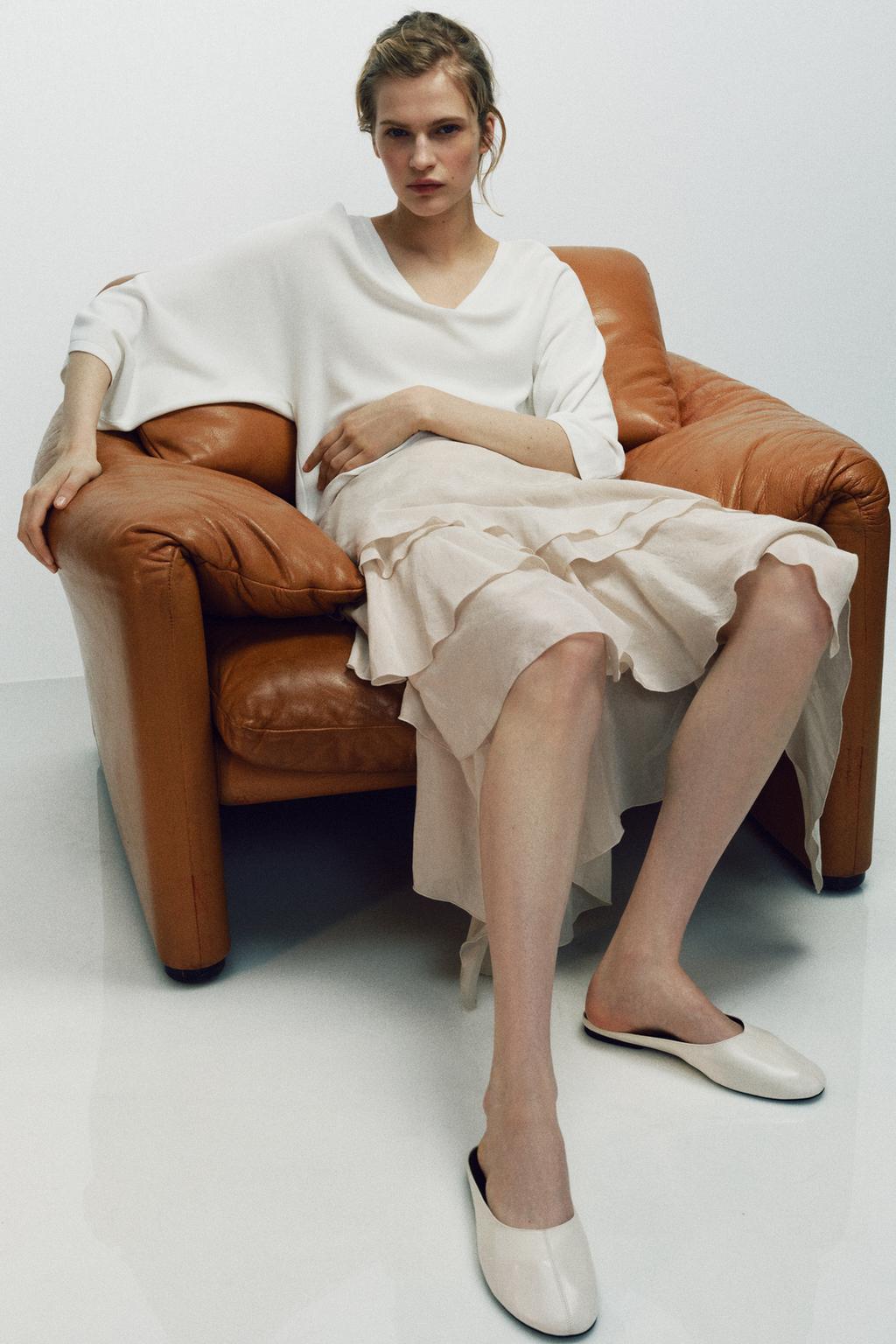 КОЖАНЫЕ ТУФЛИ БЕЗ ЗАДНИКА