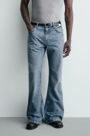 Джинсы клёш- Заказать в России