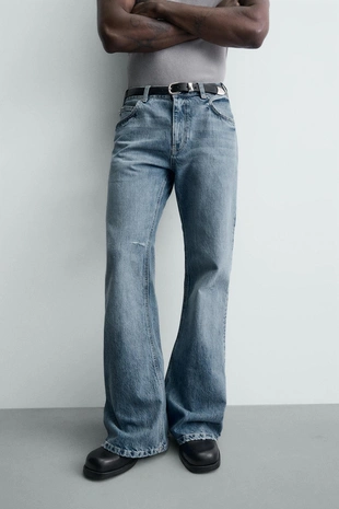 Джинсы клёш- Заказать в России