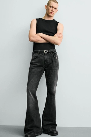 Джинсы клёш- Заказать в России