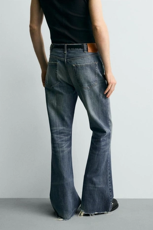 Джинсы клёш- Заказать в России