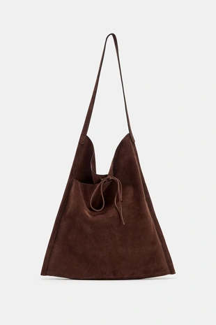 Плоская кожаная сумка с бантом- Заказать в России