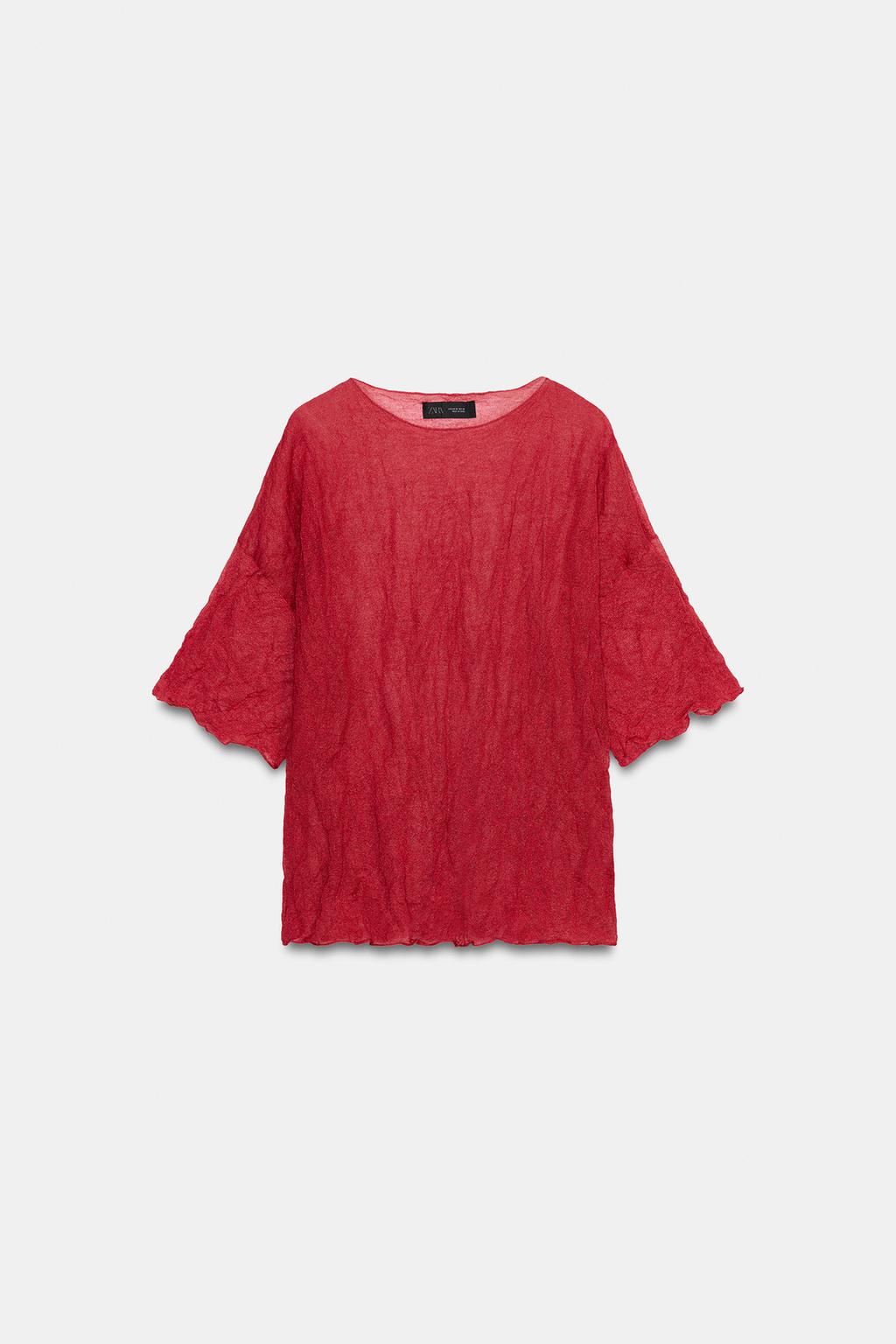 ТОП ИЗ ЖАТОГО ТРИКОТАЖА