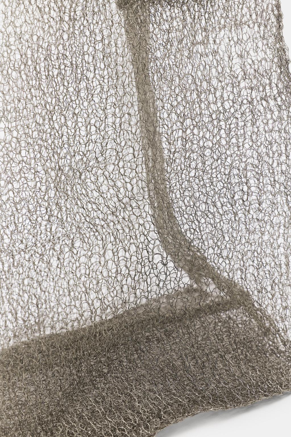 СУМКА ИЗ МЕТАЛЛИЧЕСКОЙ СЕТКИ