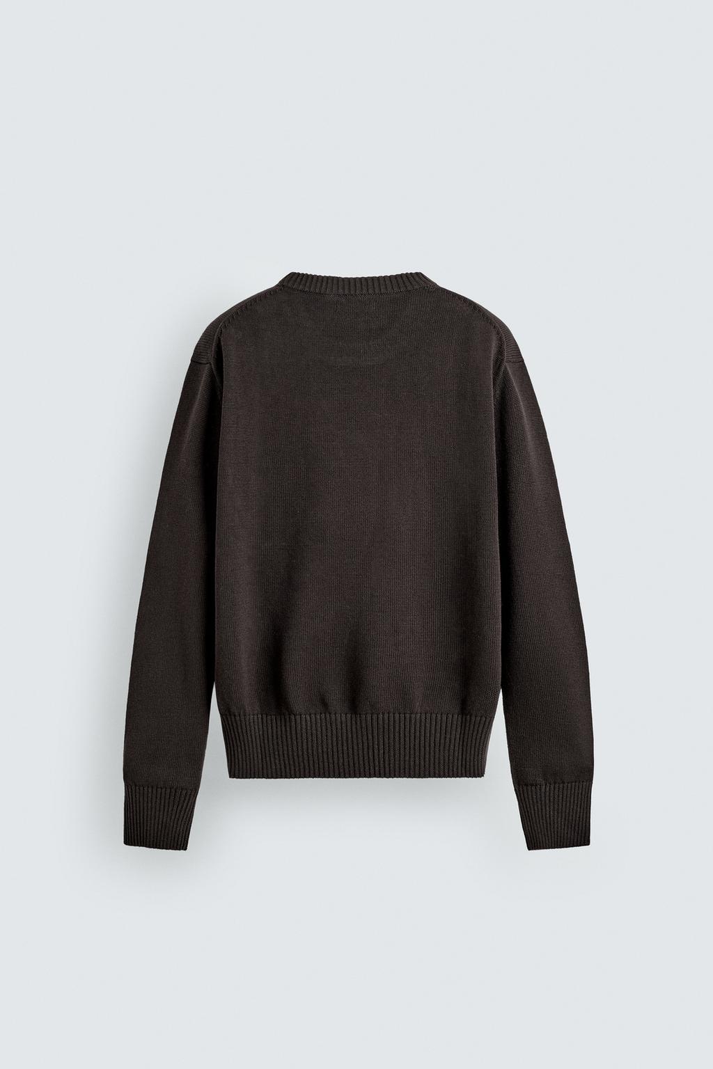 СВИТЕР ИЗ ХЛОПКА И ЛЬНА