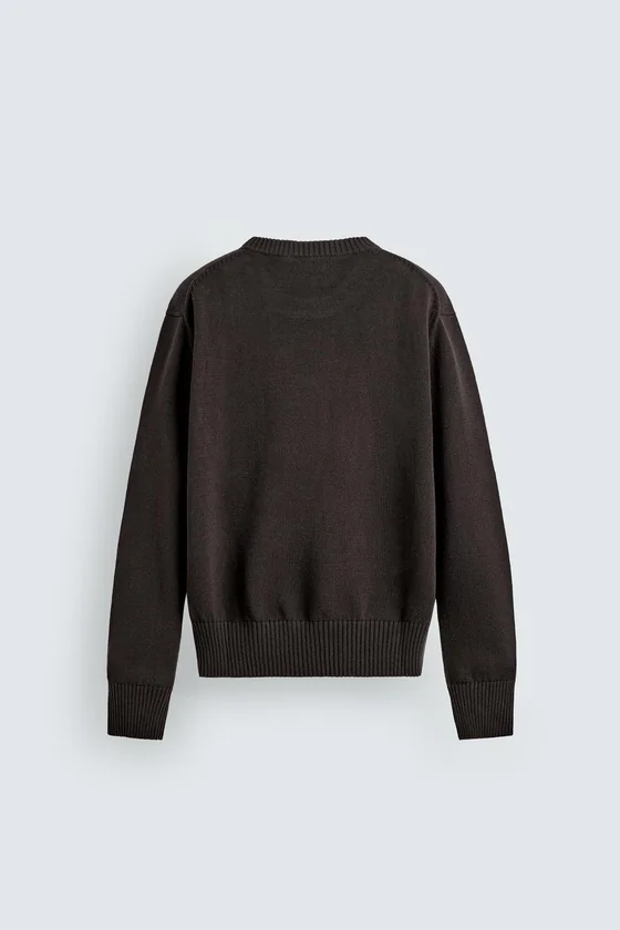 СВИТЕР ИЗ ХЛОПКА И ЛЬНА