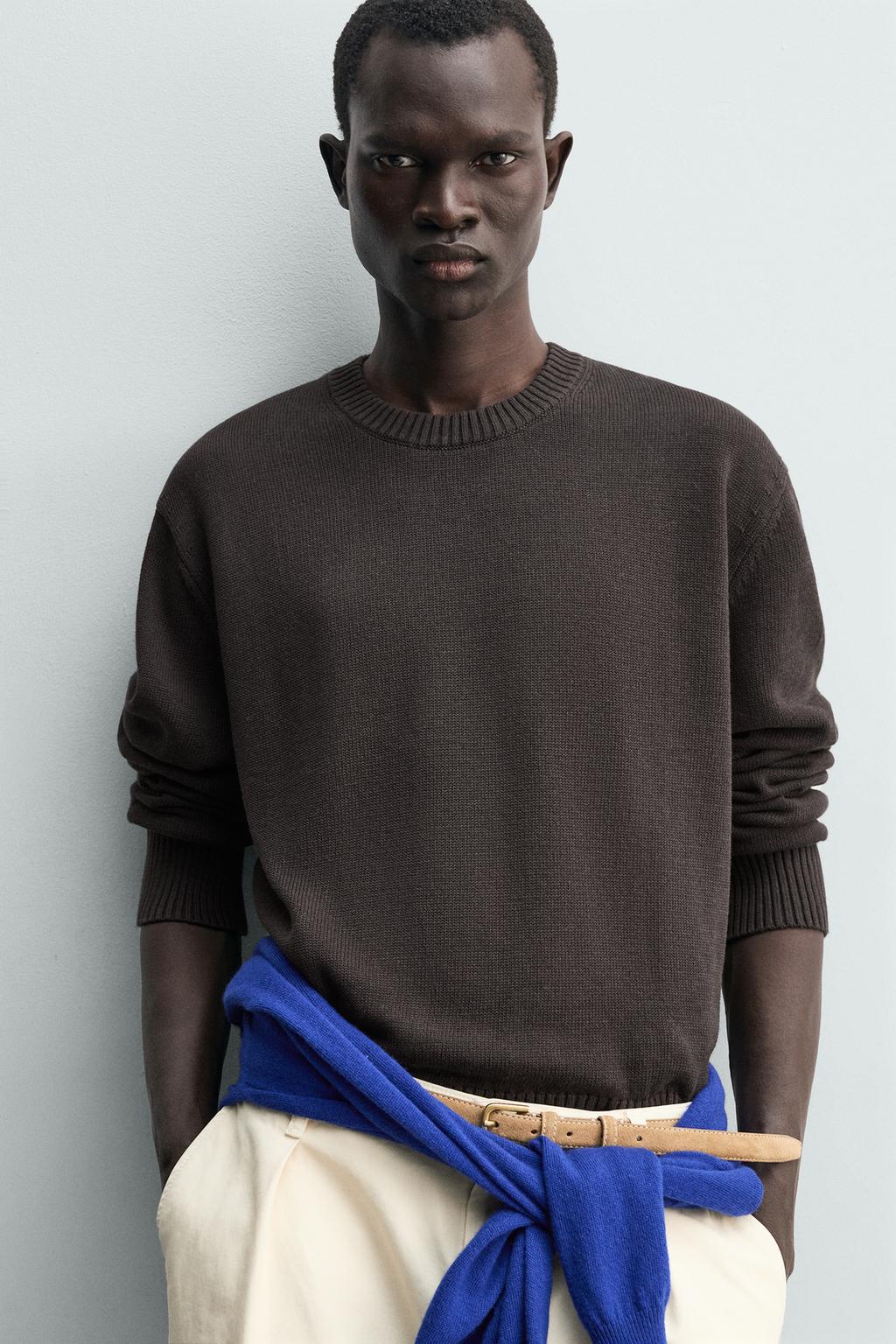 СВИТЕР ИЗ ХЛОПКА И ЛЬНА