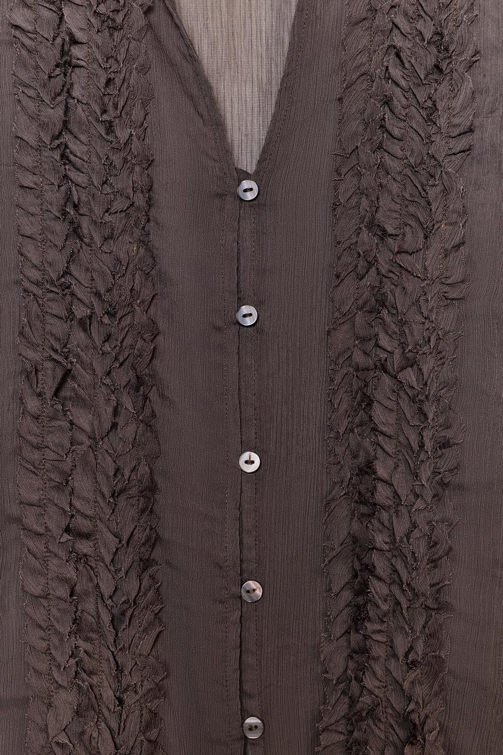 БЛУЗА С ВОЛАНАМИ