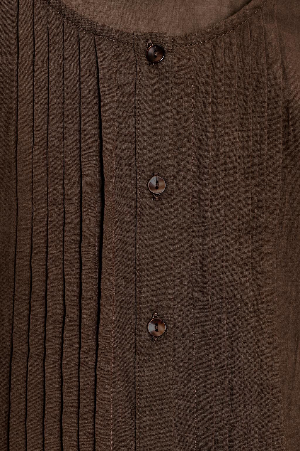 БЛУЗА С ВОЛАНАМИ И КРУЖЕВОМ