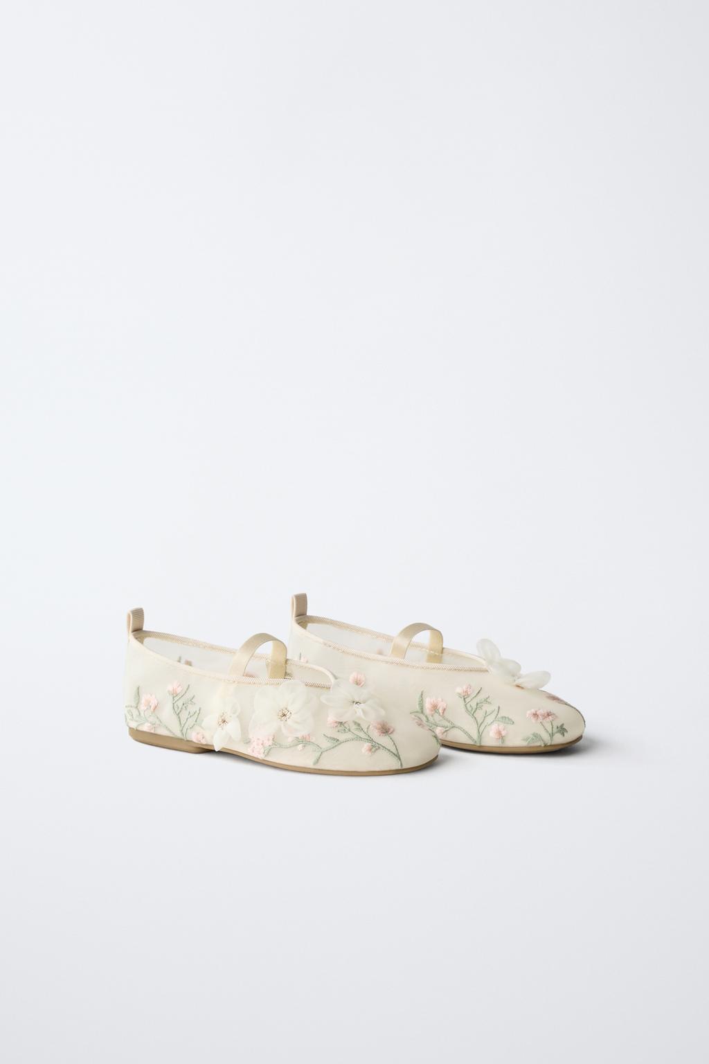 БАЛЕТКИ С ЦВЕТАМИ