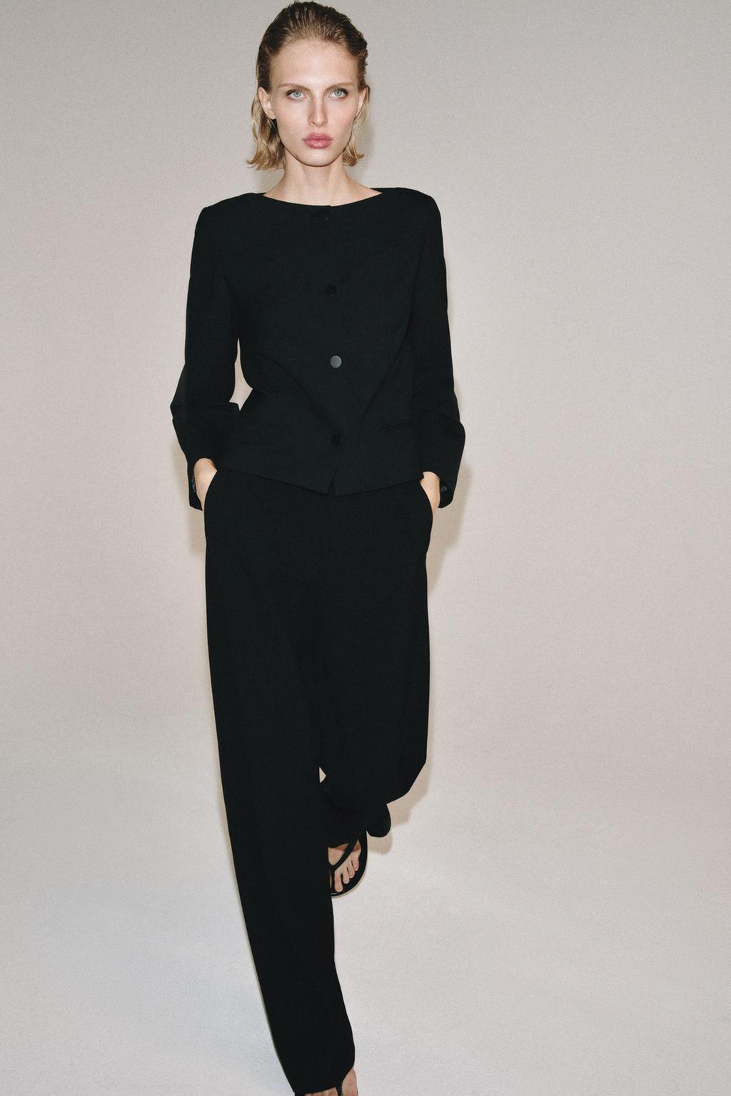 КУРТКА НА ПУГОВИЦАХ — коллекция Zara «ZW»