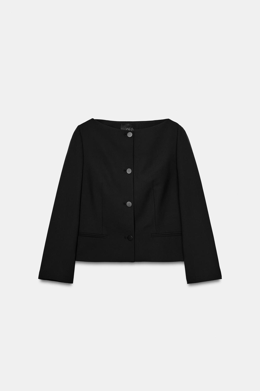 КУРТКА НА ПУГОВИЦАХ — коллекция Zara «ZW»