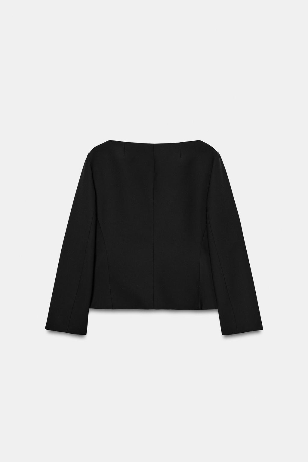 КУРТКА НА ПУГОВИЦАХ — коллекция Zara «ZW»