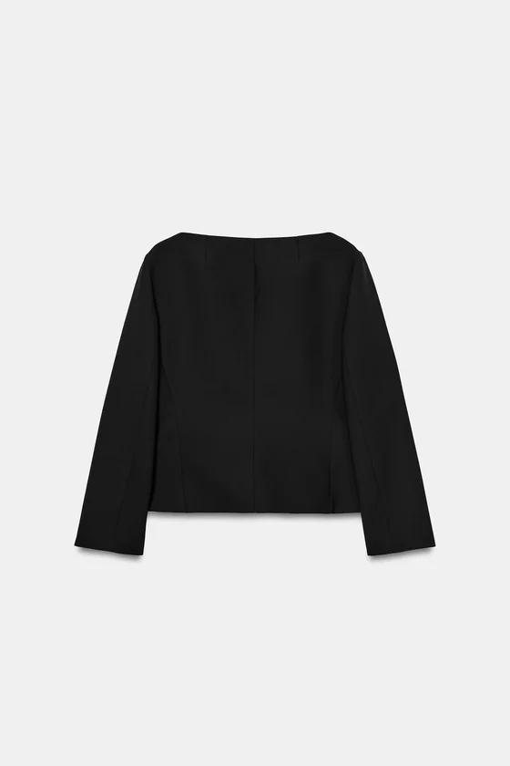 КУРТКА НА ПУГОВИЦАХ — коллекция Zara «ZW»
