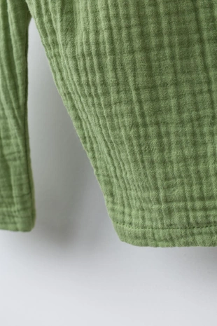 Брюки с комбинированной текстурой- Заказать в России