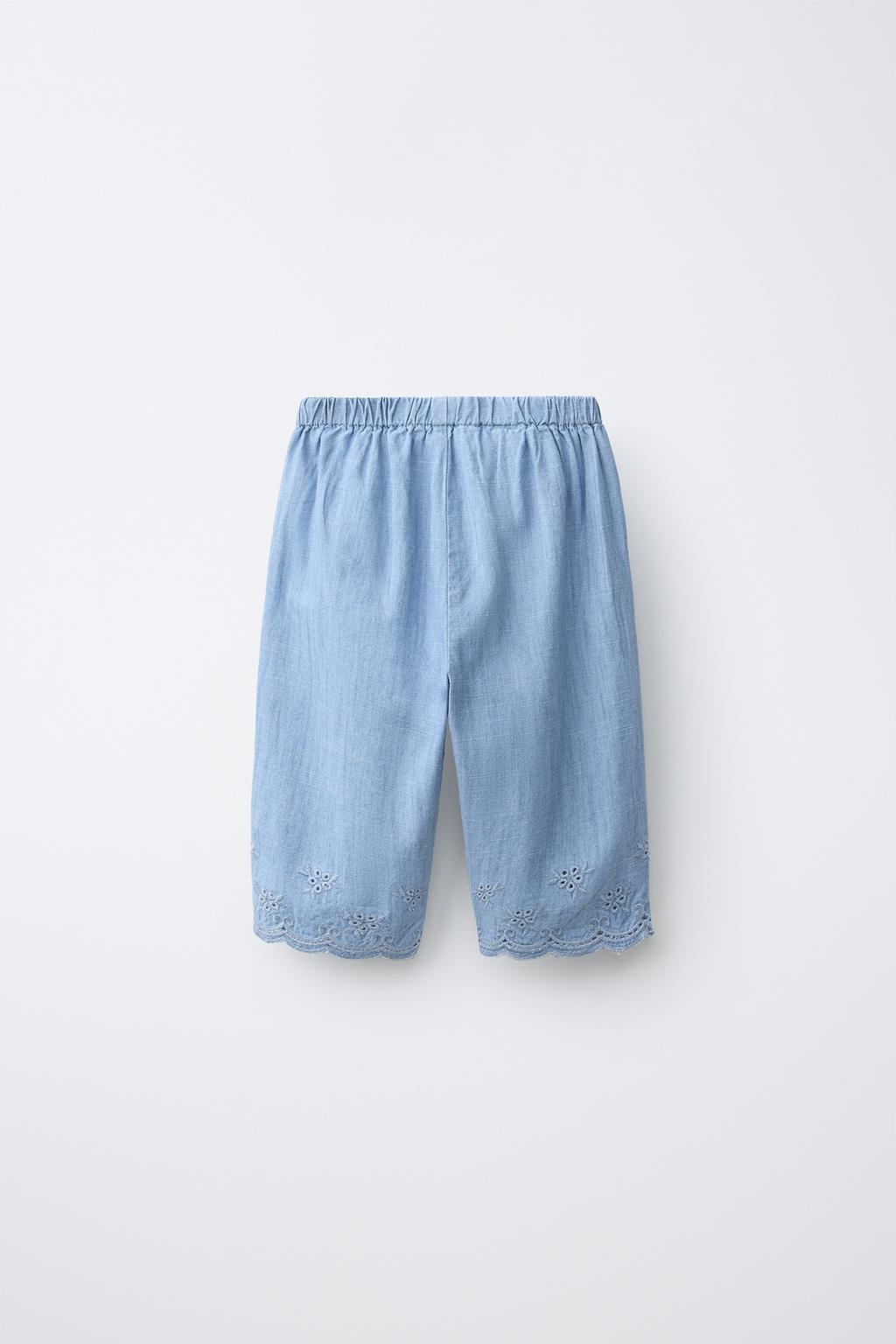 ДЖИНСЫ С ВЫШИВКОЙ