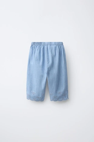 Джинсы с вышивкой- Заказать в России