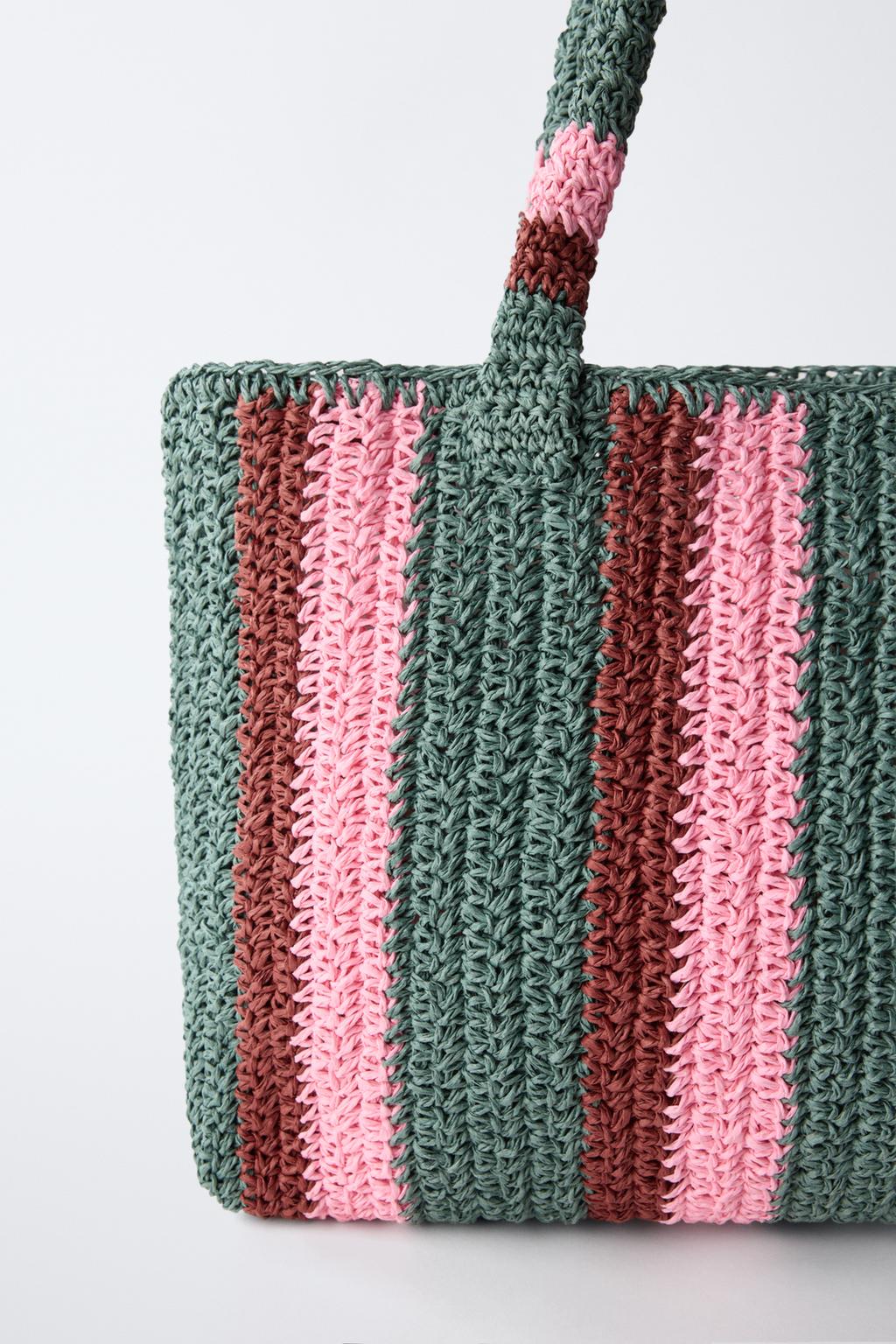 СУМКА-ШОПЕР В ПОЛОСКУ