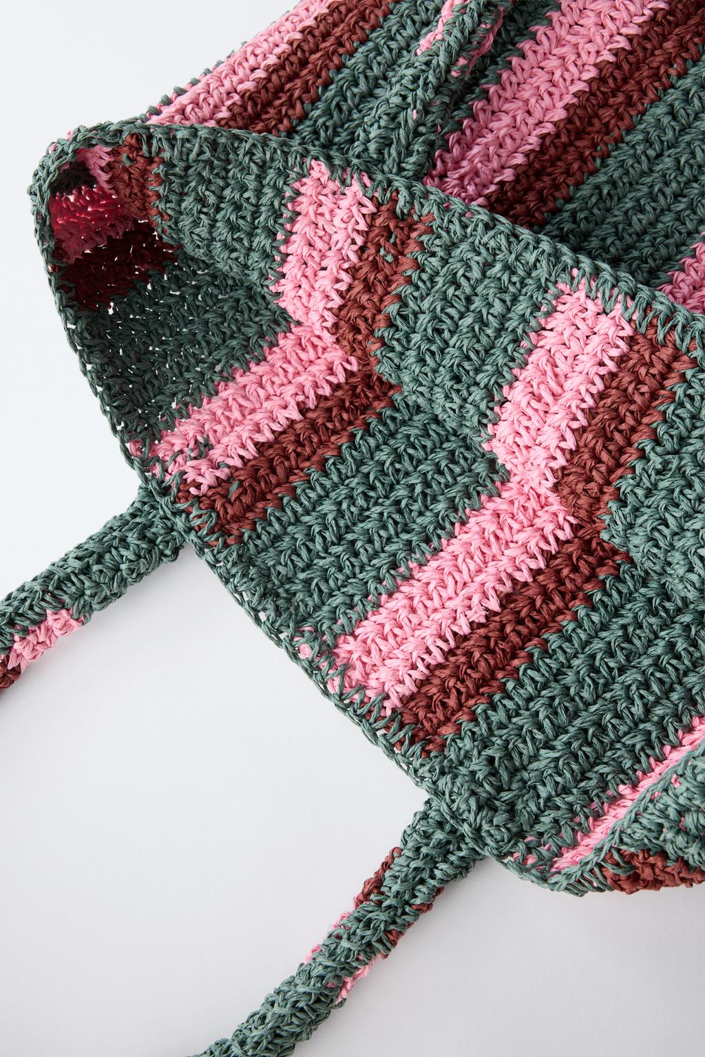 СУМКА-ШОПЕР В ПОЛОСКУ