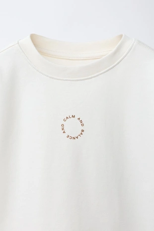 Футболка с надписью из интерлока- Заказать в России