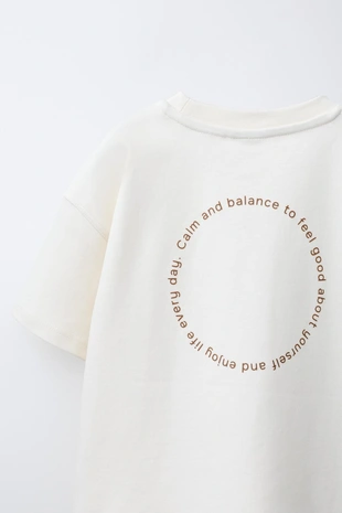 Футболка с надписью из интерлока- Заказать в России