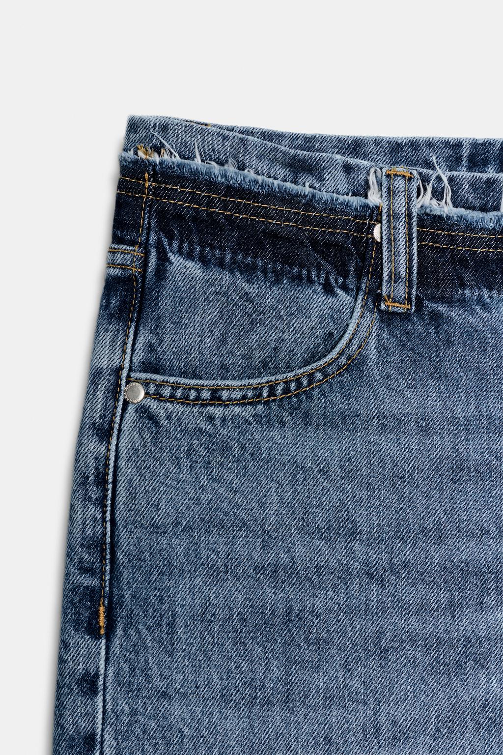 ДЖИНСЫ ПРЯМОГО КРОЯ С НИЗКОЙ ПОСАДКОЙ — коллекция Zara «ZW»