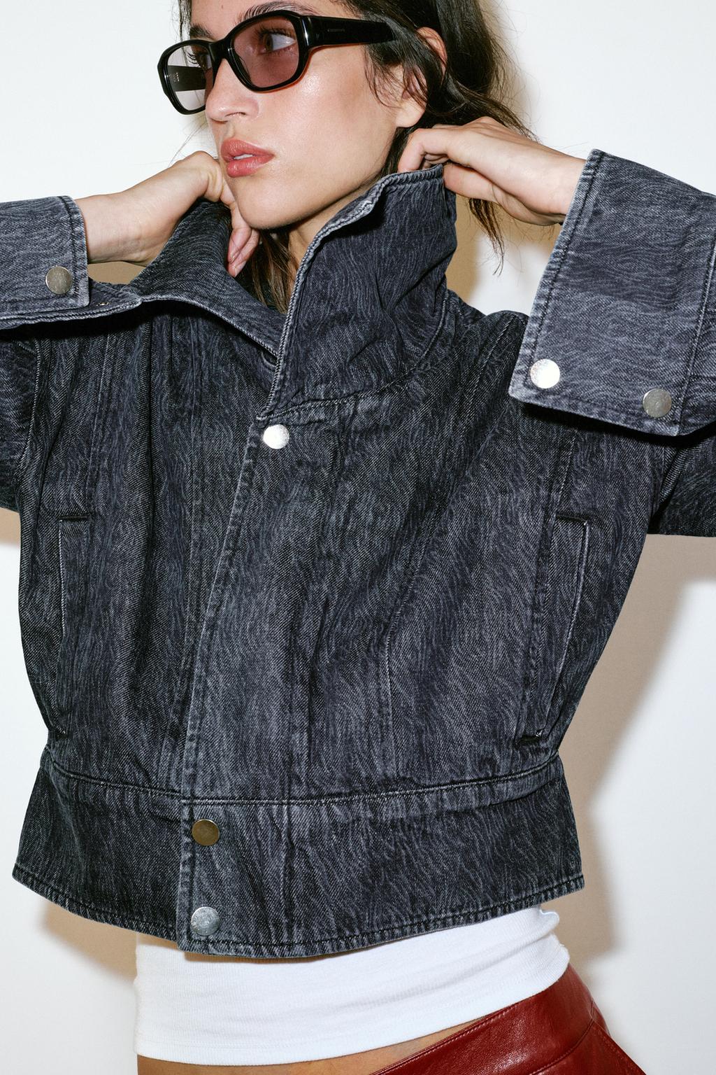 УКОРОЧЕННАЯ ДЖИНСОВАЯ КУРТКА Z1975