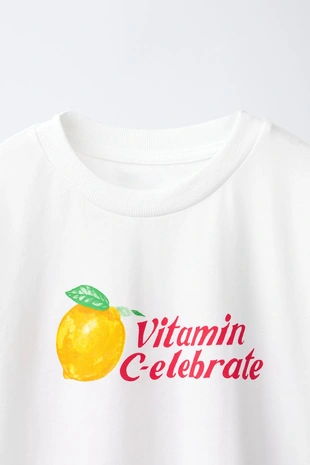 Футболка с принтом «фрукты»- Заказать в России