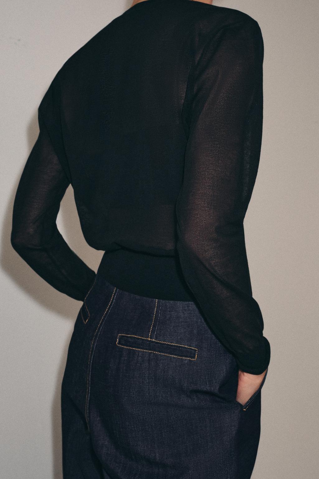 ПОЛУПРОЗРАЧНЫЙ КАРДИГАН