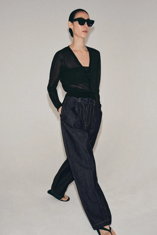 Полупрозрачный кардиган- Заказать в России