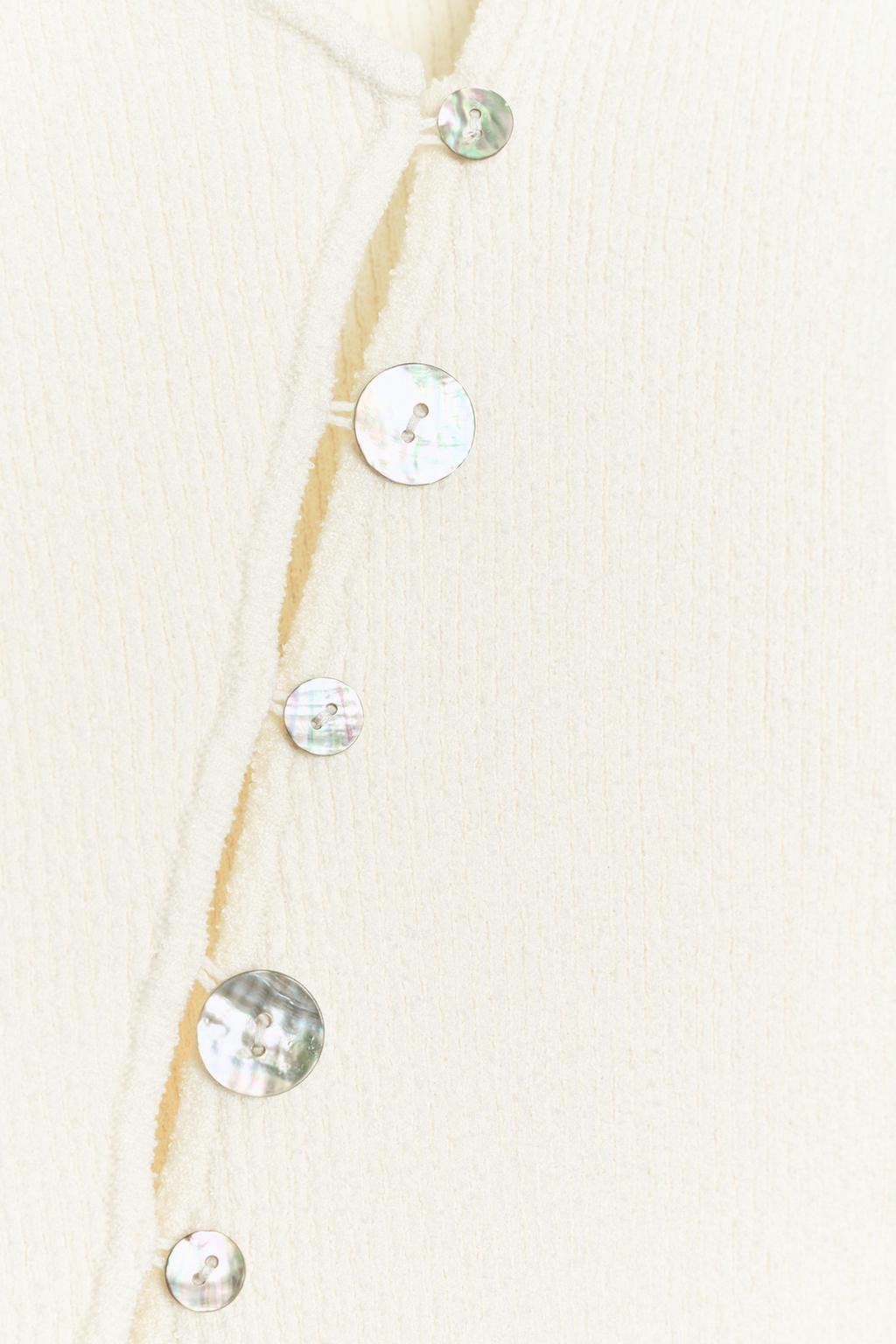 КАРДИГАН С АСИММЕТРИЧНОЙ ЗАСТЕЖКОЙ