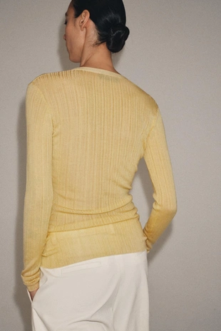 Кардиган в рубчик- Заказать в России