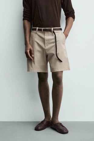 Шорты чинос стандартной посадки