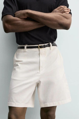 Шорты чинос стандартной посадки- Заказать в России