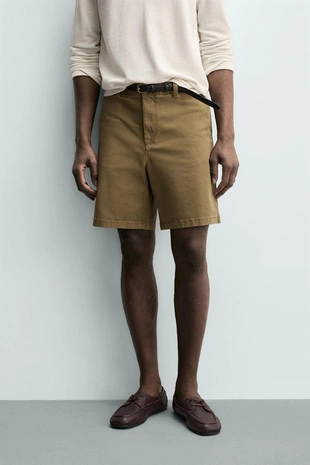 Шорты чинос стандартной посадки- Заказать в России