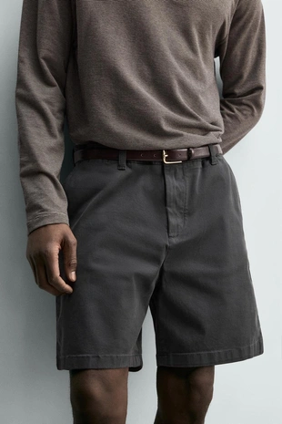 Шорты чинос стандартной посадки- Заказать в России