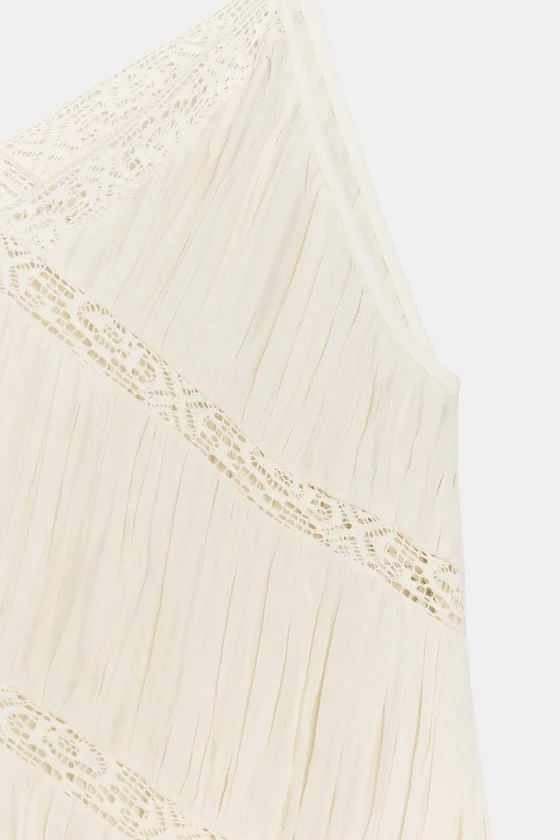ТОП АСИММЕТРИЧНОГО КРОЯ СО СКЛАДКАМИ — коллекция Zara «ZW»