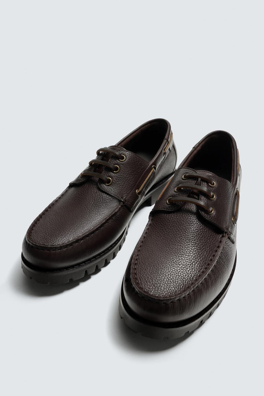 КОЖАНЫЕ ТОПСАЙДЕРЫ