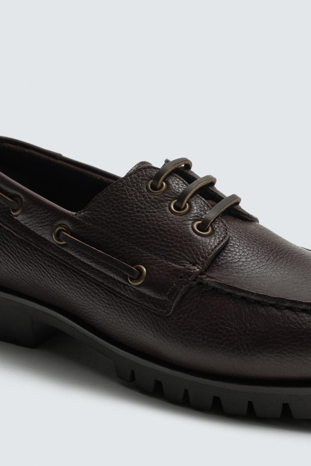 КОЖАНЫЕ ТОПСАЙДЕРЫ