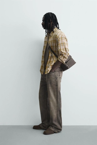 Рубашка  в клетку- Заказать в России