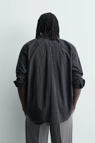 Рубашка  в клетку- Заказать в России