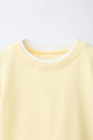 Футболка с двойным воротником из модала- Заказать в России