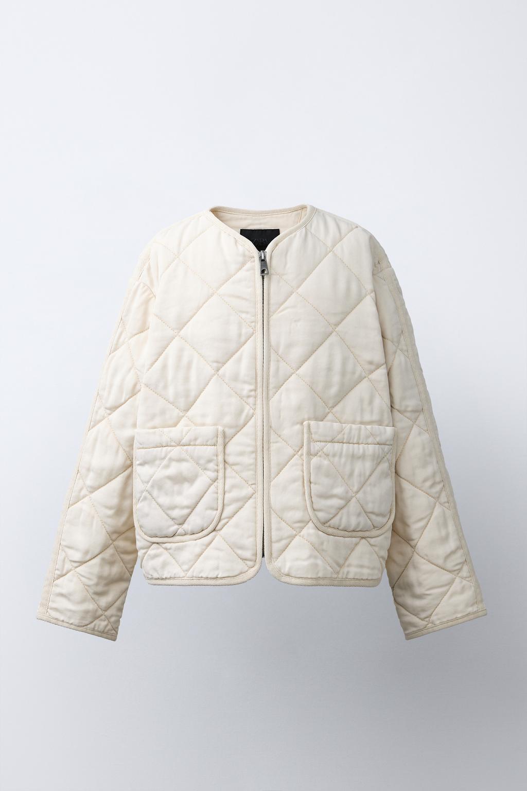 СТЕГАНАЯ КУРТКА НА МОЛНИИ