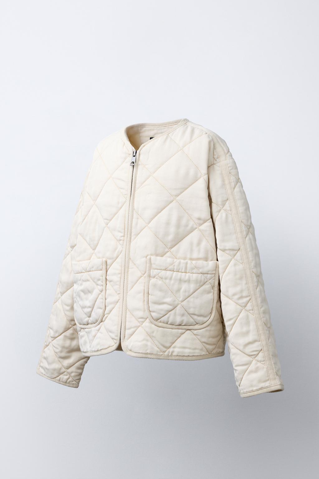 СТЕГАНАЯ КУРТКА НА МОЛНИИ