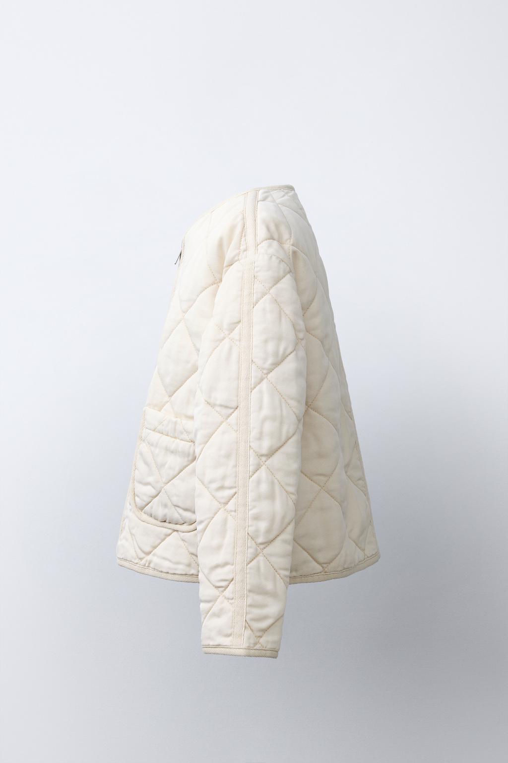 СТЕГАНАЯ КУРТКА НА МОЛНИИ