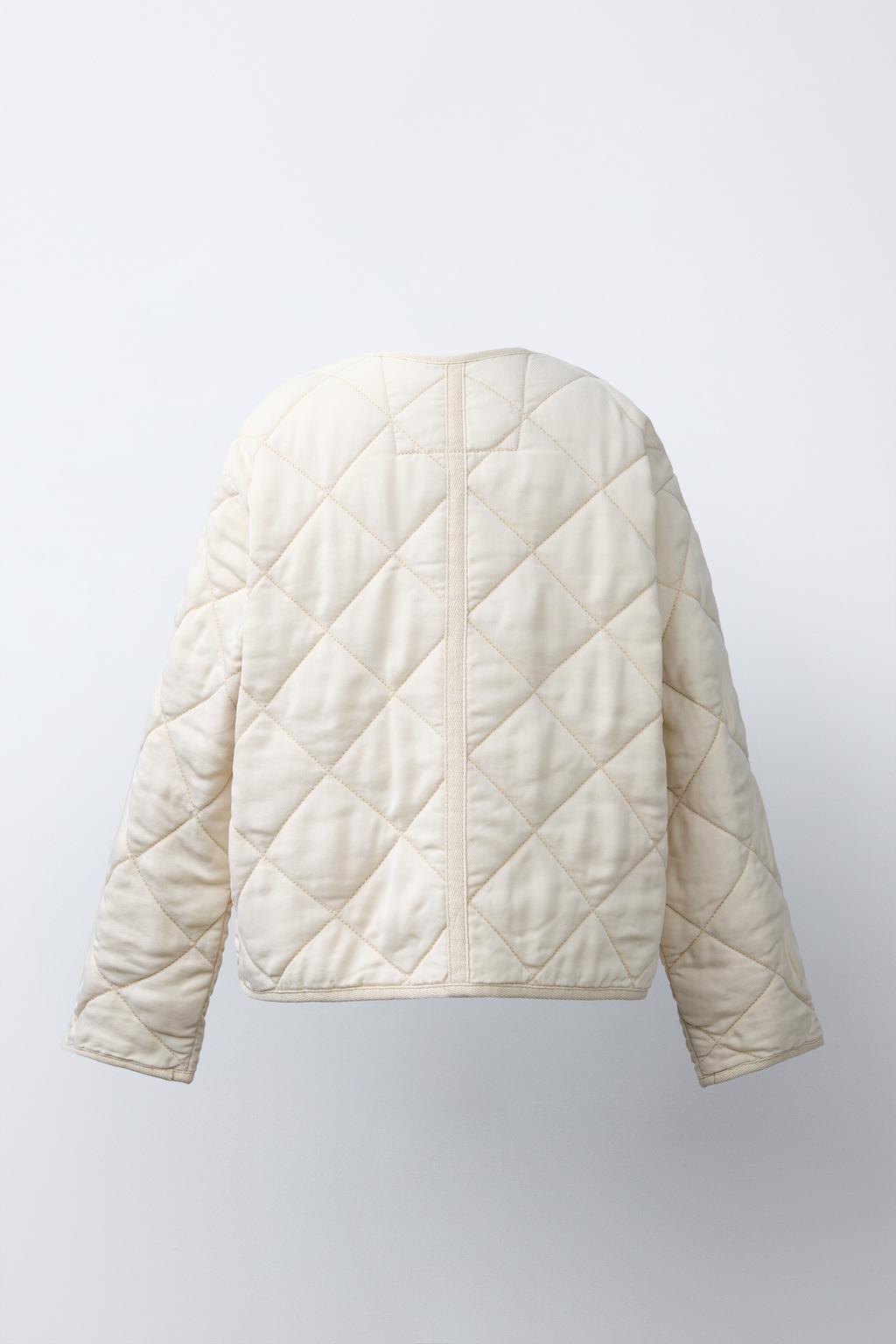 СТЕГАНАЯ КУРТКА НА МОЛНИИ